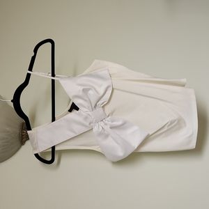 J. Crew Asymmetric Bow Top